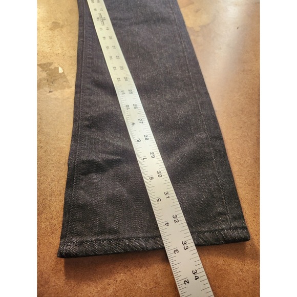 Volcom Vorta Slim Straight Jeans Size 30 X 32 Black Skateboarding Urban Denim - Picture 16 of 16